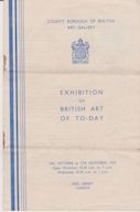 Exhibition of British Art of To-Day Eric Hendy (introduces)