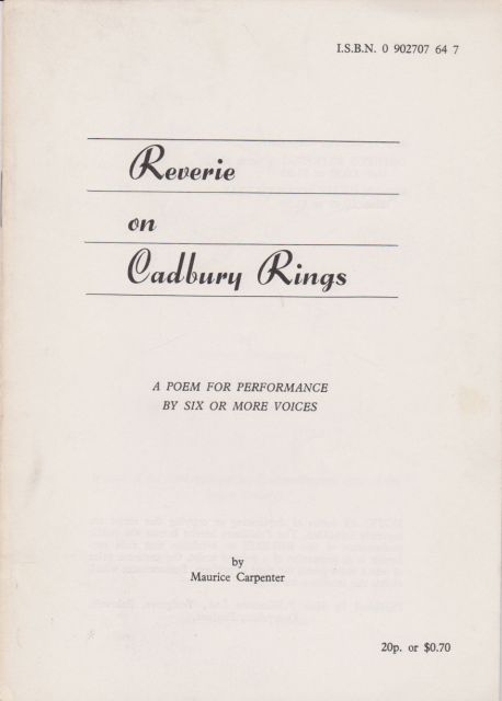 Reverie on Cadbury Rings Maurice Carpenter