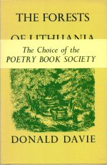 The Forests of Lithuania Donald Davie