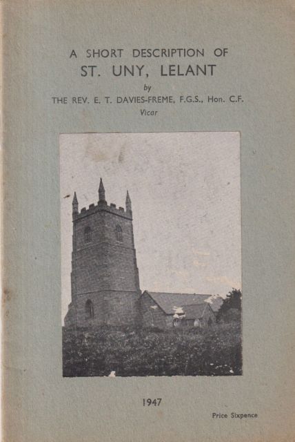 A Short Description of St. Uny, Lelant E.T. Davies-Freme
