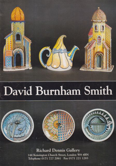 An Exhibition of Porcelain by David Burnham Smith Malcolm Haslam (introduces)