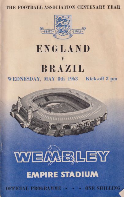 England V Brazil Alan Hoby (introduces)
