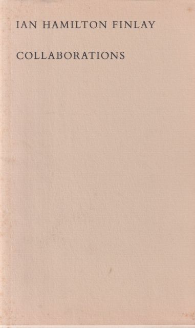 Collaborations Ian Hamilton Finlay