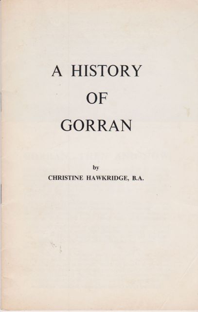 A History of Gorran Christine Hawkridge