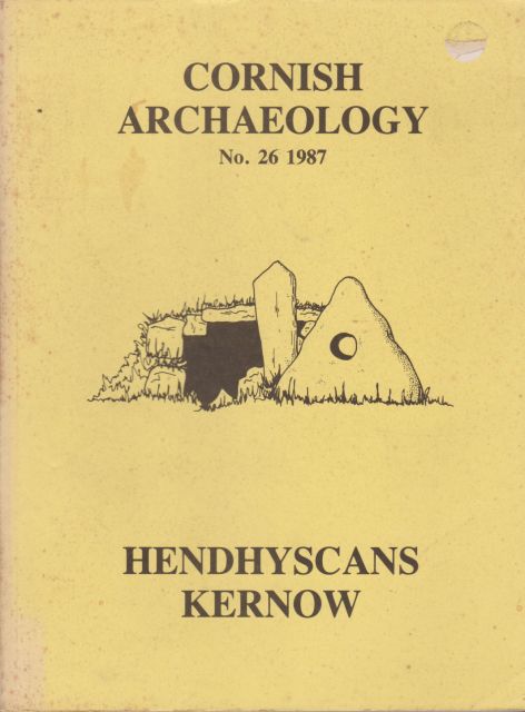 Cornish Archeology (Hendyscans Kernow) No. 26 Daphne Harris (edits)