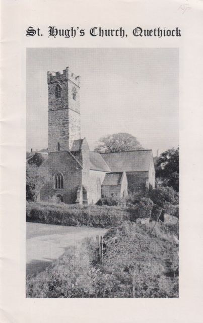 The Parish Church of Quethiock D.A. Henwood