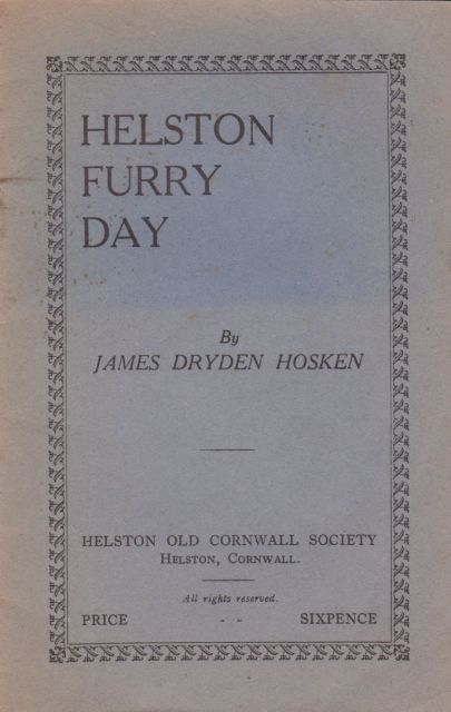 Helston Furry Dance James Dryden Hosken