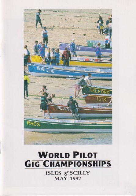 World Pilot Gig Championships 1997  Isles of Scilly Gig Racing Association