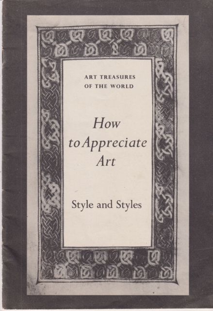 Style and Styles H.W. Janson