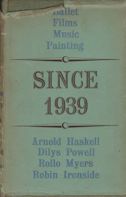 Ballet Films Music Painting Since 1939 Arnold Haskell