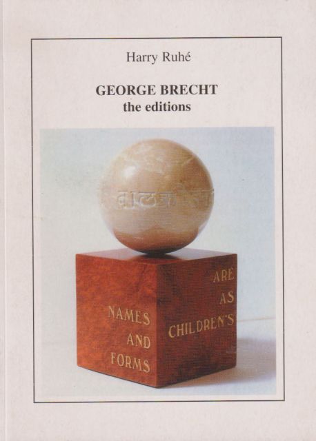 George Brecht - The Editions Harry Ruhe