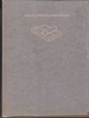 Early Lithographed Books Michael Twyman