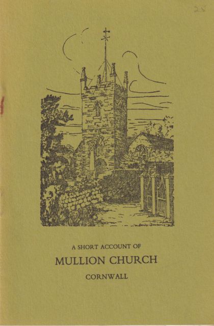 A Short Account of Mullion Church, Cornwall R. Denne Waterhouse